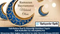 Optisyenler Optik Bayram Kutlama İlanı