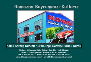 Dilovası Sürücü Kursu Bayram Kutlama İlanı