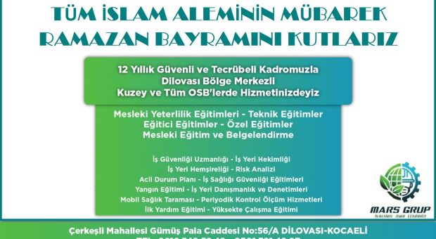 MARS Gurup Bayram Kutlama İlanı