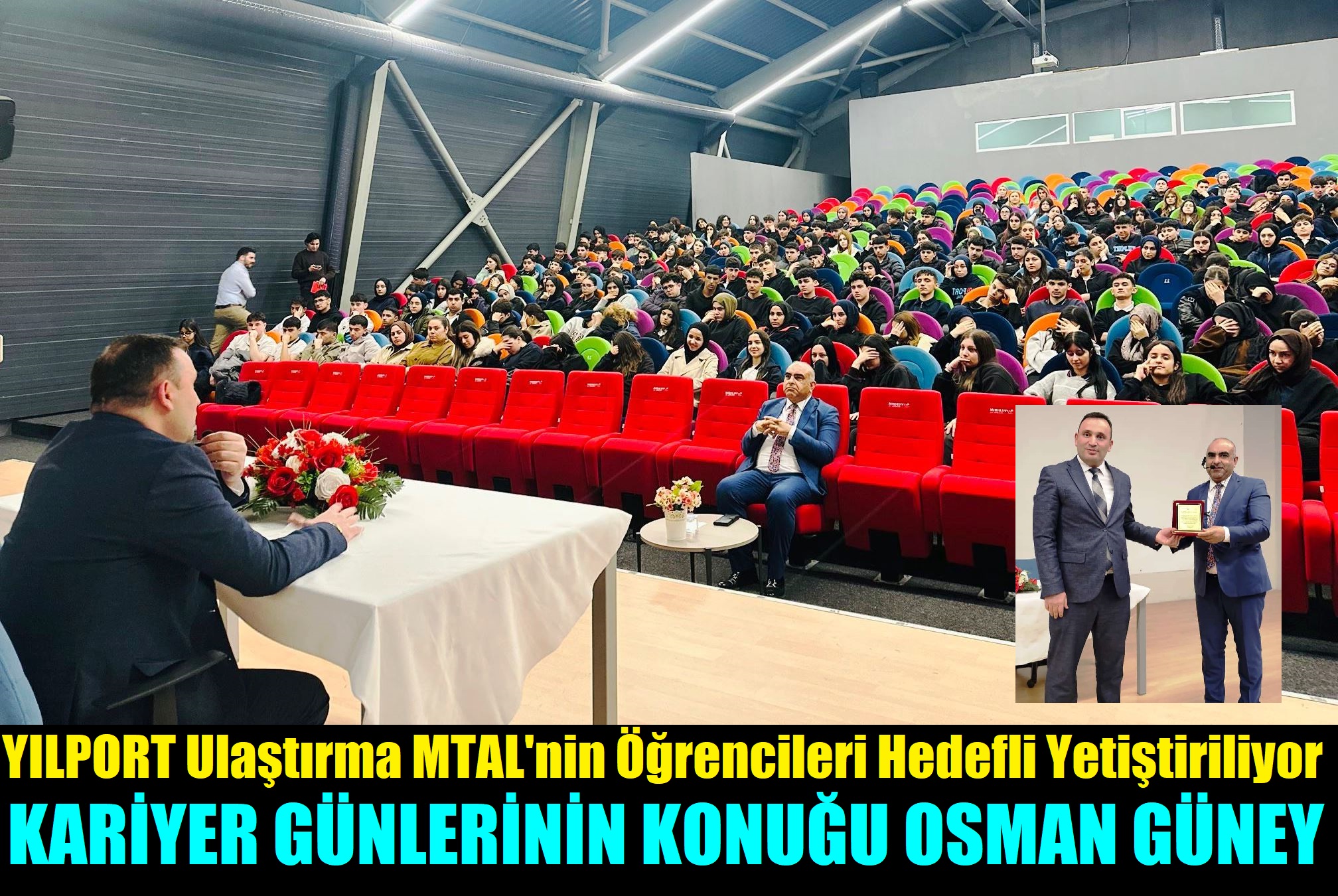 YILPORT Ulaştırma MTAL Müdürü Öztürk Hoca, Öğrencilerine Vizyon Katıyor