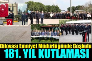 Dilovası’nda Polis Teşkilatının 181. Yılı Coşkuyla Kutlandı