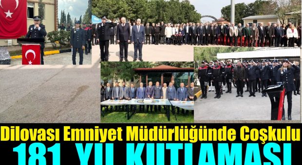 Dilovası’nda Polis Teşkilatının 181. Yılı Coşkuyla Kutlandı