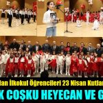 Dilovası’nda 23 Nisan Coşkusu Salona Sığmadı, Minik Yürekler Büyük Alkış Aldı