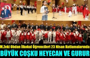 Dilovası’nda 23 Nisan Coşkusu Salona Sığmadı, Minik Yürekler Büyük Alkış Aldı