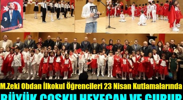 Dilovası’nda 23 Nisan Coşkusu Salona Sığmadı, Minik Yürekler Büyük Alkış Aldı