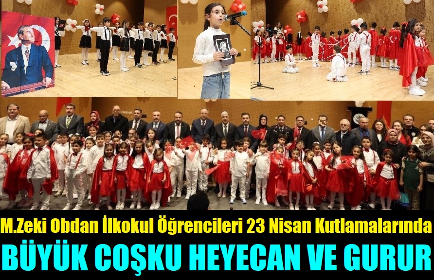 Dilovası’nda 23 Nisan Coşkusu Salona Sığmadı, Minik Yürekler Büyük Alkış Aldı