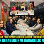 MHP İlçe Başkanı Yusuf Turhan; ‘Birlik, Beraberlik ve Kararlılık’ İçerisinde Yolumuza Devam Ediyoruz