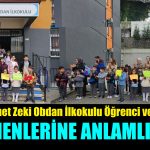Dilovası Mehmet Zeki Obdan İlkokulu Öğrenci ve Velilerinden Öğretmenlerine Anlamlı Destek