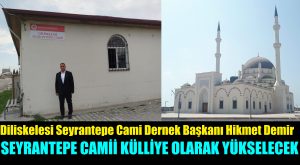 Seyrantepe Cami, Körfezin Çok Yerinde Görünerek  Dilovası’yla Özdeş Olacak