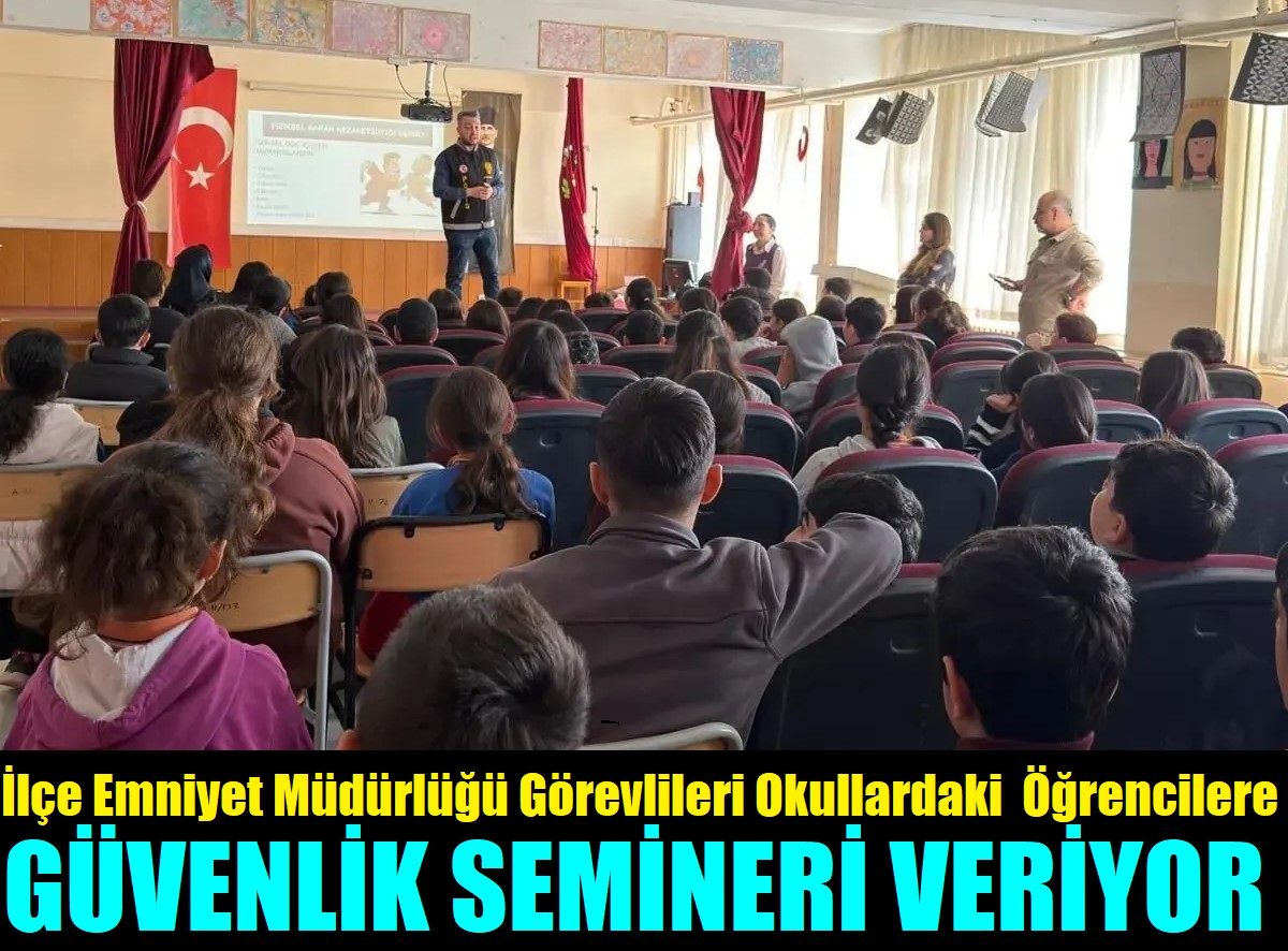 Dilovası Polisinden Öğrencilere Bilgilendirme Semineri