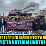 CHP’lilerden 7 Can İçin Haysiyet ve Hassasiyet Duyarlılığı