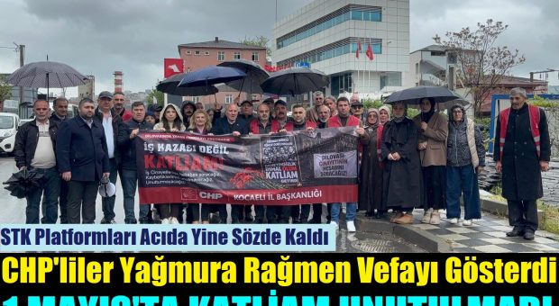 CHP’lilerden 7 Can İçin Haysiyet ve Hassasiyet Duyarlılığı