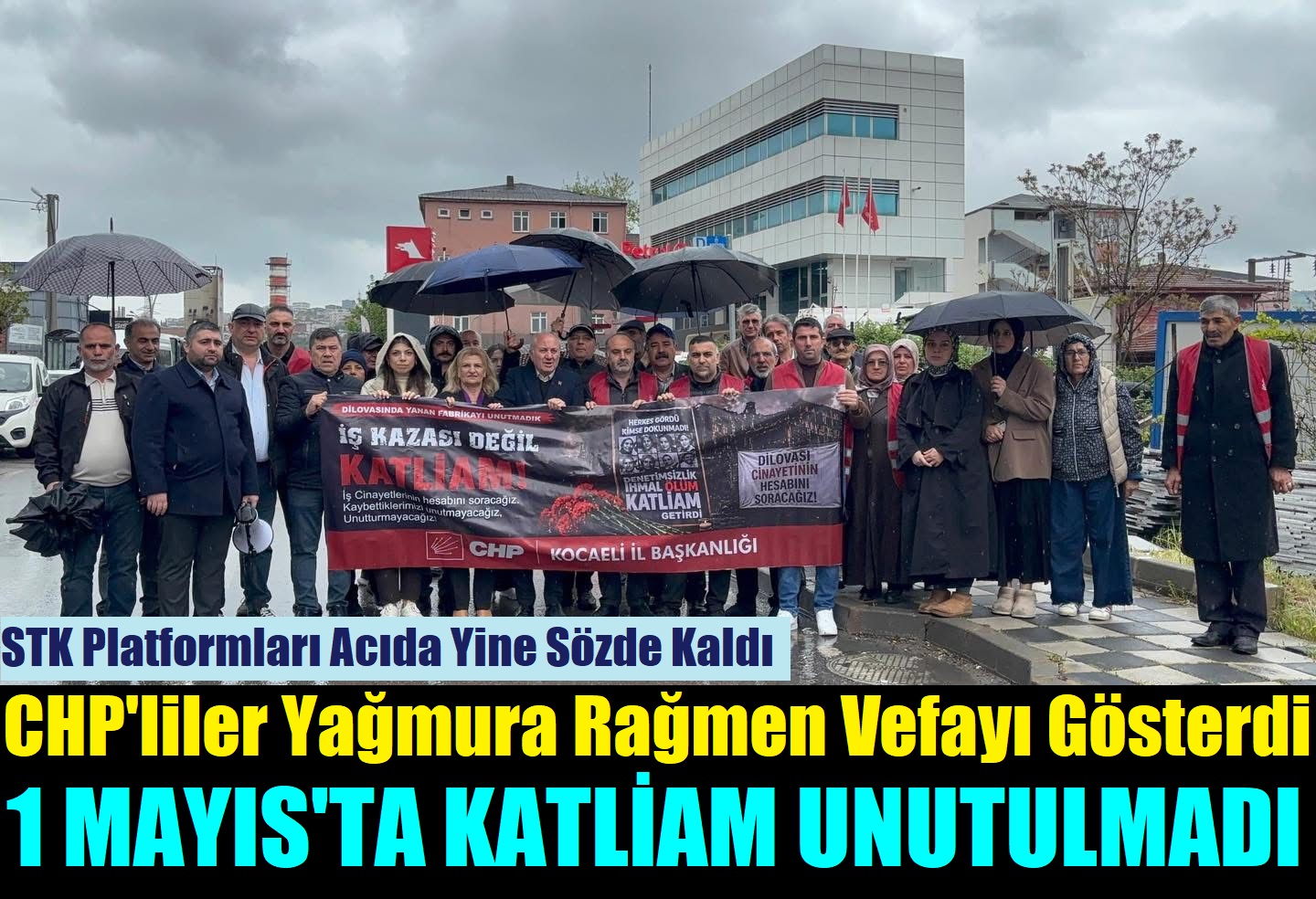 CHP’lilerden 7 Can İçin Haysiyet ve Hassasiyet Duyarlılığı
