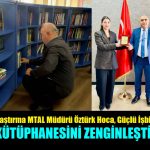 YILPORT Ulaştırma MTAL Müdürü Öztürk Hoca, Güçlü İş Birlikleriyle Kütüphanesi Zenginleşiyor!