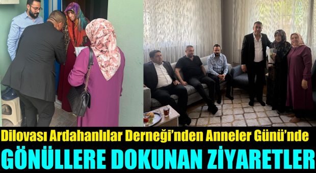 Dilovası Ardahanlılar Derneği Başkanı Cetin Deli’den Anneler Günü Ziyaretleri