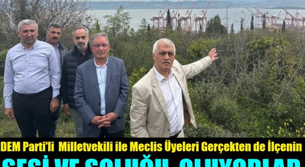 DEM Partili Vekil ve Meclis Üyeleri Dilovası’nda Halkın Sesi Oluyor