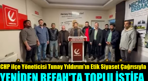 CHP İlçe Başkan Yardımcısı Tunay Yıldırım’ın Etik Siyaset Çağrısı Sonrası YRP Dilovası’nda Toplu İstifa