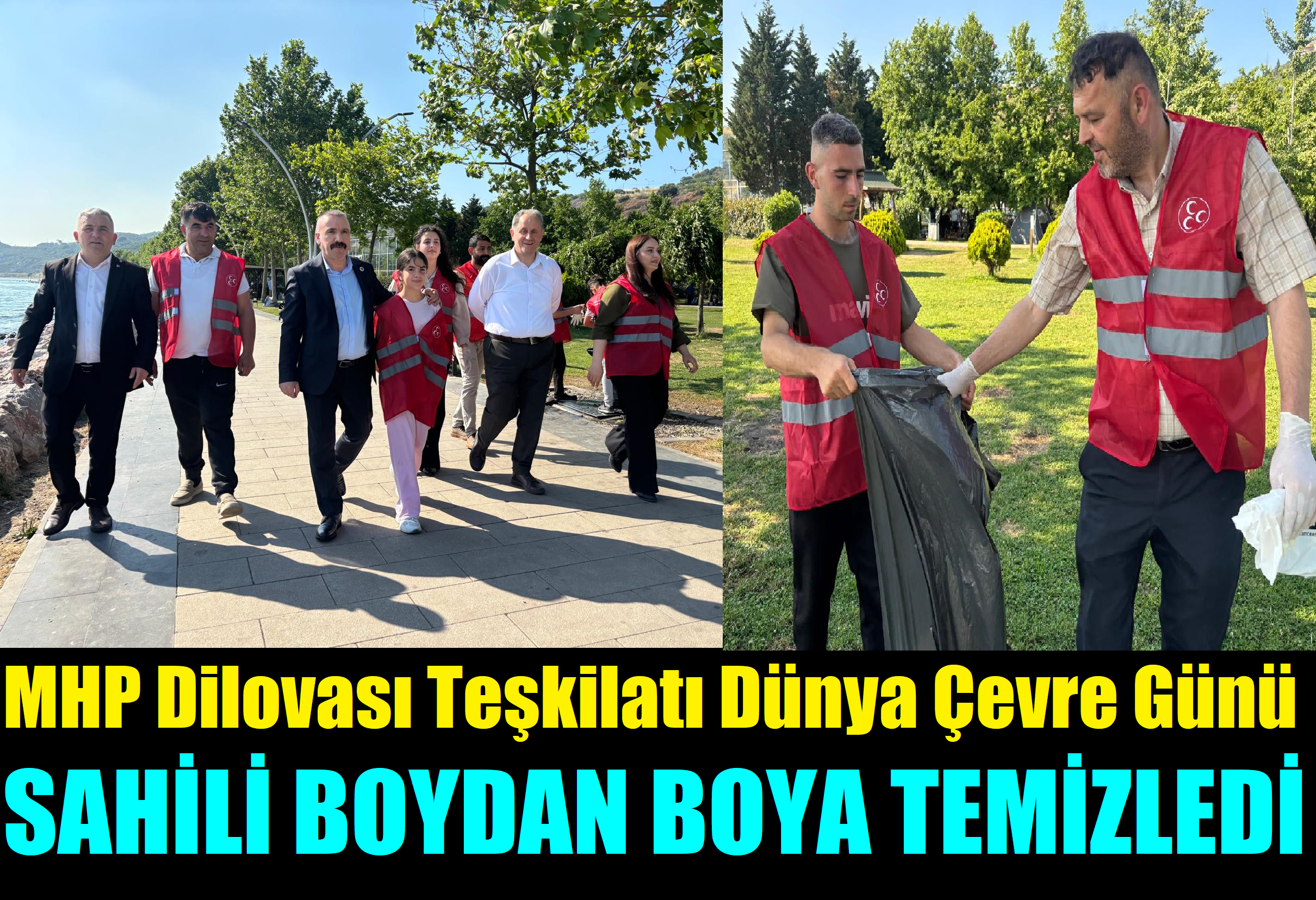 MHP Dilovası İlçe Başkanı Yusuf Turhan’dan Örnek Çevre Duyarlılığı