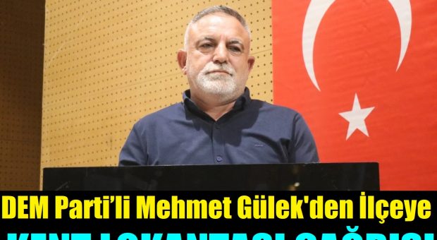 DEM Parti’den Dilovası’na Kent Lokantası Çağrısı