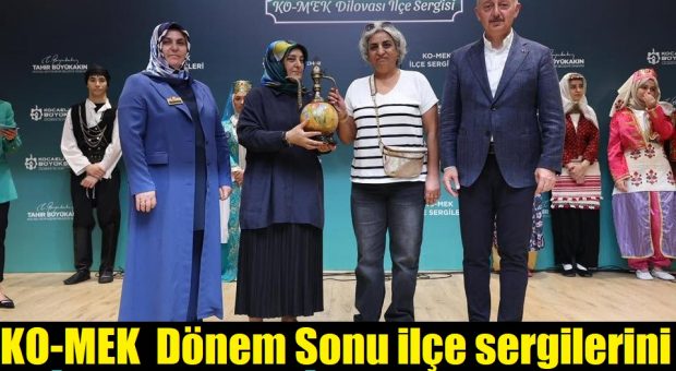 KO-MEK ilçe sergileri Dilovası ile tamamlandı