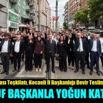 MHP Dilovası Teşkilatı, Kocaeli İl Başkanlığı Devir Teslim Törenine Yoğun Katılım Sağladı