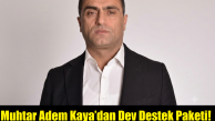 “Hizmette Devam” Dedi, Düğmeye Bastı: Muhtar Adem Kaya’dan Öğrencilere Büyük Müjde!