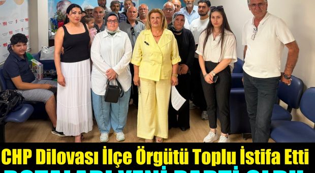 CHP Dilovası İlçe Örgütü Toplu Halde İstifa Etti