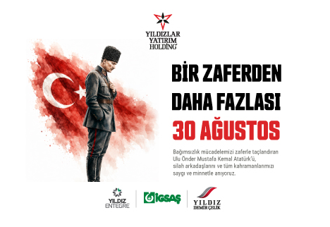 YYH Holding 30 Ağustos Zafer Bayramı Kutlama İlanı