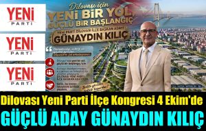 Dilovası’nda Demokrasi Şöleni: Yeni Parti İlçe Kongresi 4 Ekim’de Gerçekleşiyor