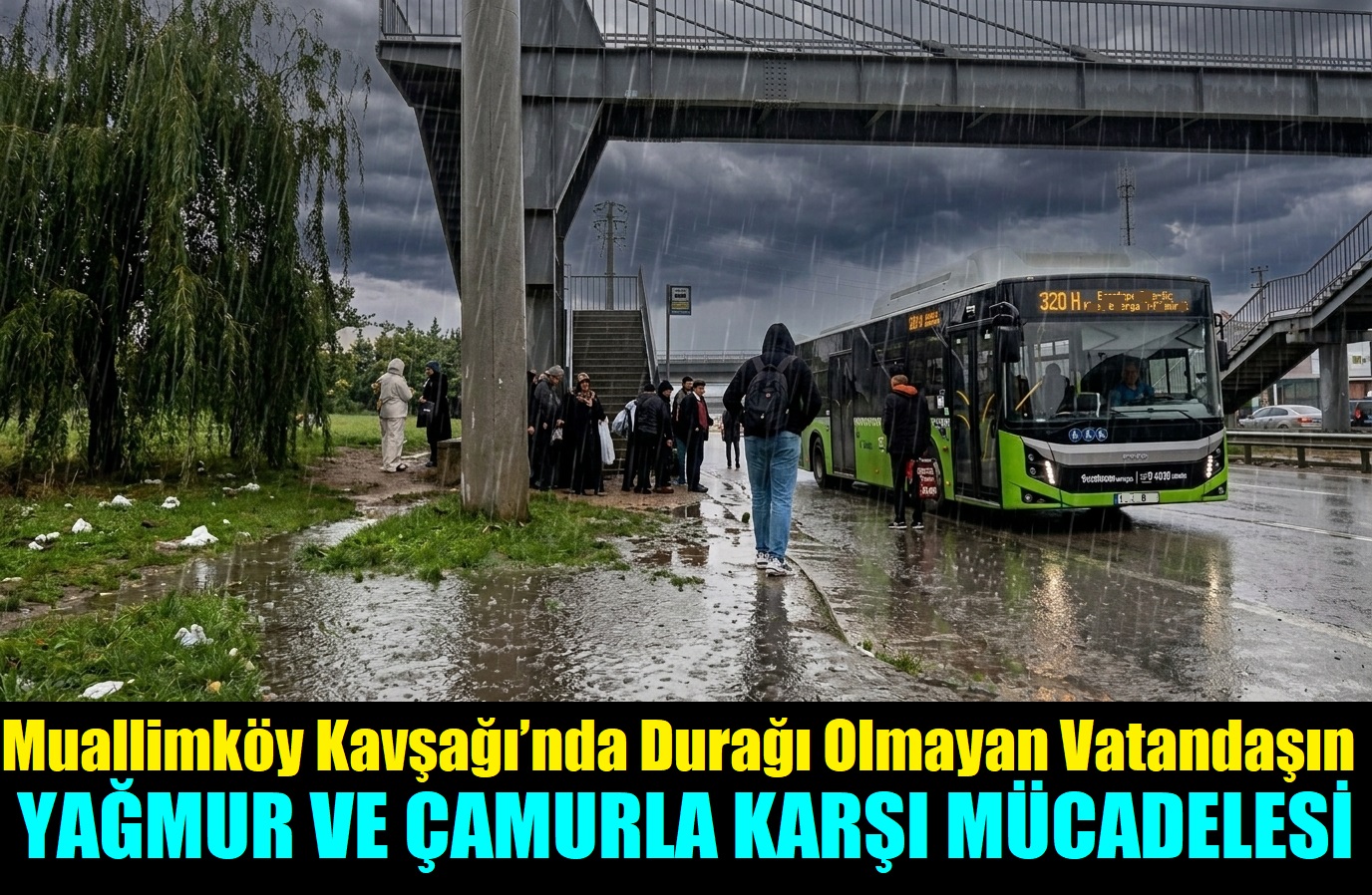 Muallimköy Kavşağı’nda Durak Çilesi: En Çok Dilovası Halkı Mağdur Oluyor!